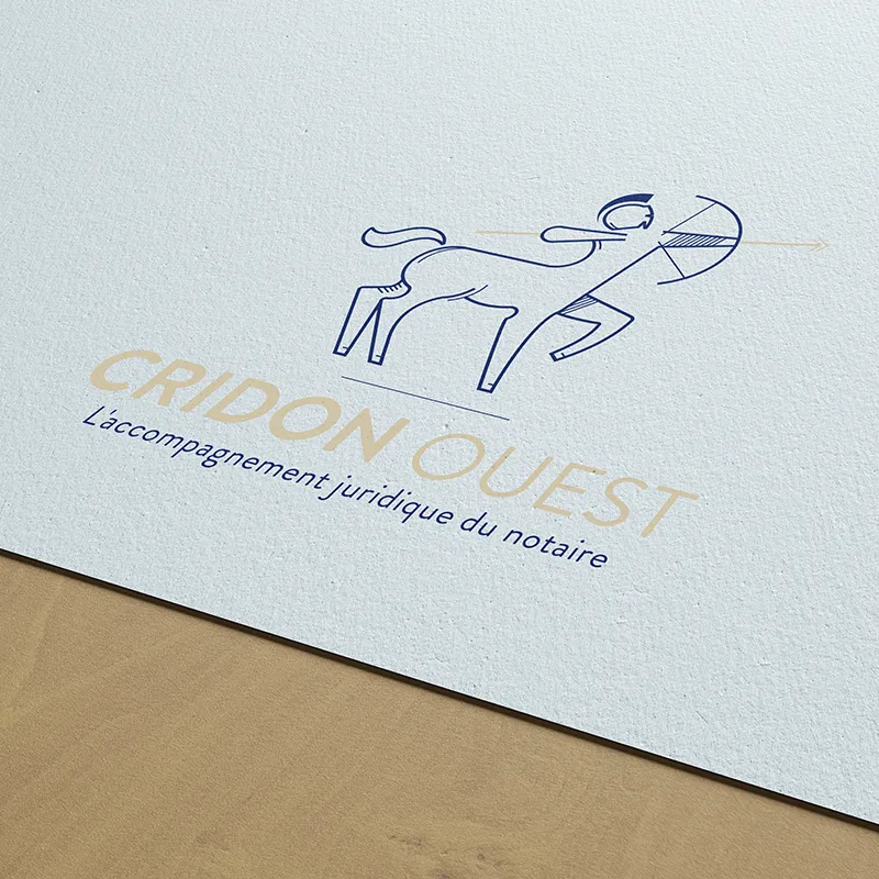 Création du nouveau logo du CRIDON Ouest par Kagency Nantes